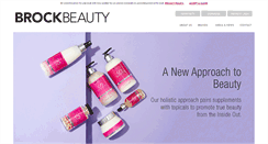 Desktop Screenshot of brockbeauty.com